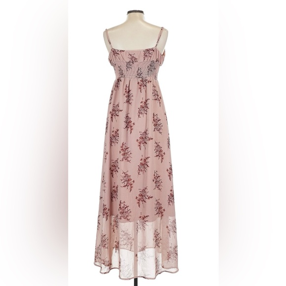 Ever After Floral Maxi Dress in Blush Pink - Picture 2 of 3